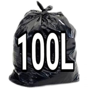 Saco De Lixo 100 Litros Super Reforçado 100un