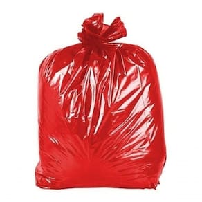 Saco De Lixo 20 Litros Pacote C-100 Vermelho
