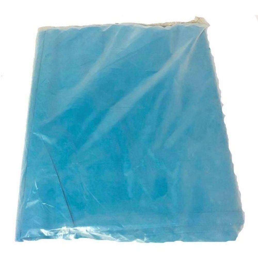 Saco De Lixo 100 L Colorido Azul Comum Com 100 Unid.