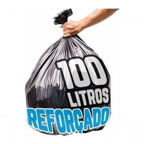 Saco De Lixo 100lts Boca Larga Super Reforçado C-5 Kg