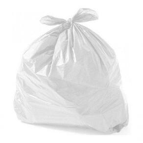 Saco De Lixo 8 Litros Branco - 100 Unidades