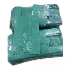 Sacola Plástica Reciclada Reforçada Verde 30x40 C- 5kg