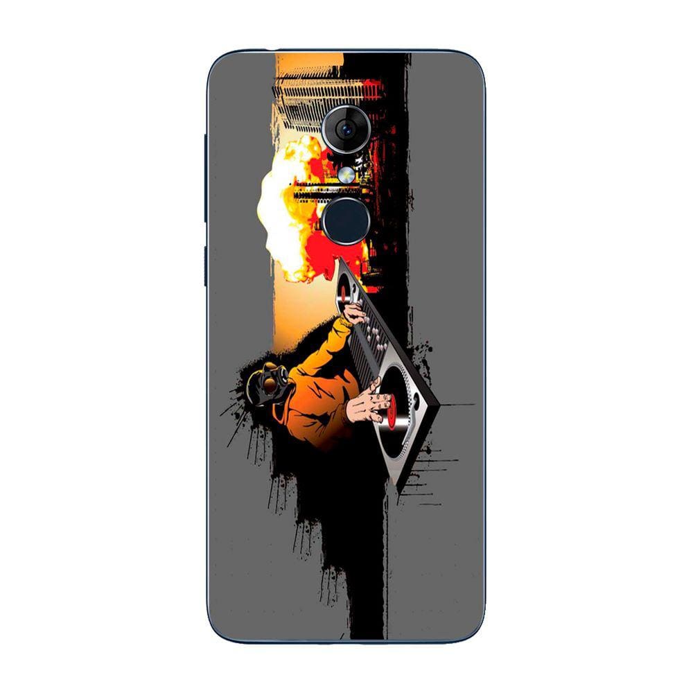 Capa Adesivo Skin264 Verso Para TCL C5 2018 (5152D)