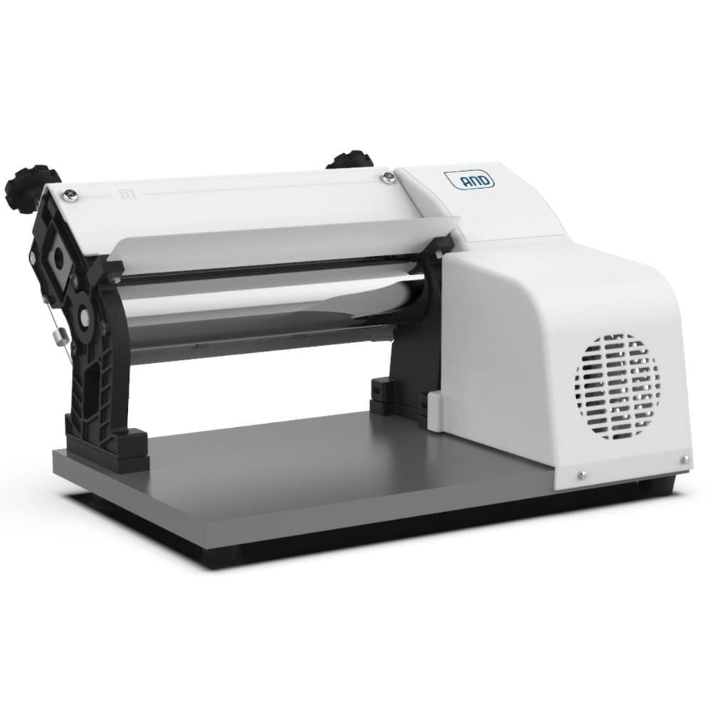Cilindro Elétrico Laminador de Massas Pão Pizza Pastel 28cm Cromado Branco Sem Cortador - Anodilar