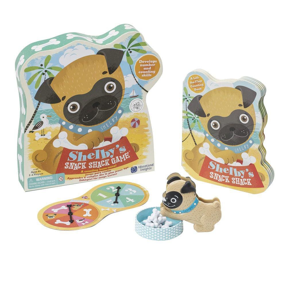 Visão educacional de jogos de tabuleiro Shelby`s Snack Shack
