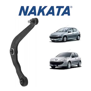 01 Bandeja Dianteira De Suspensão Esquerda Com Pivô Nakata Peugeot 207 2009 A 2015