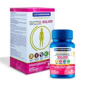 Vitamina C/60 (Polivitaminico Mulher) Cap