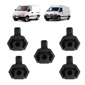 Kit 05 Coxim Traseiro Escapamento Renault Master 2.8 2003 A 2004