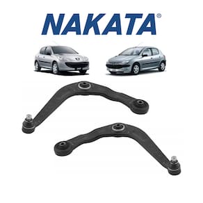 Bandeja Dianteira De Suspensão Esquerda+Direita Com Pivô Nakata Peugeot 207 2009 A 2015