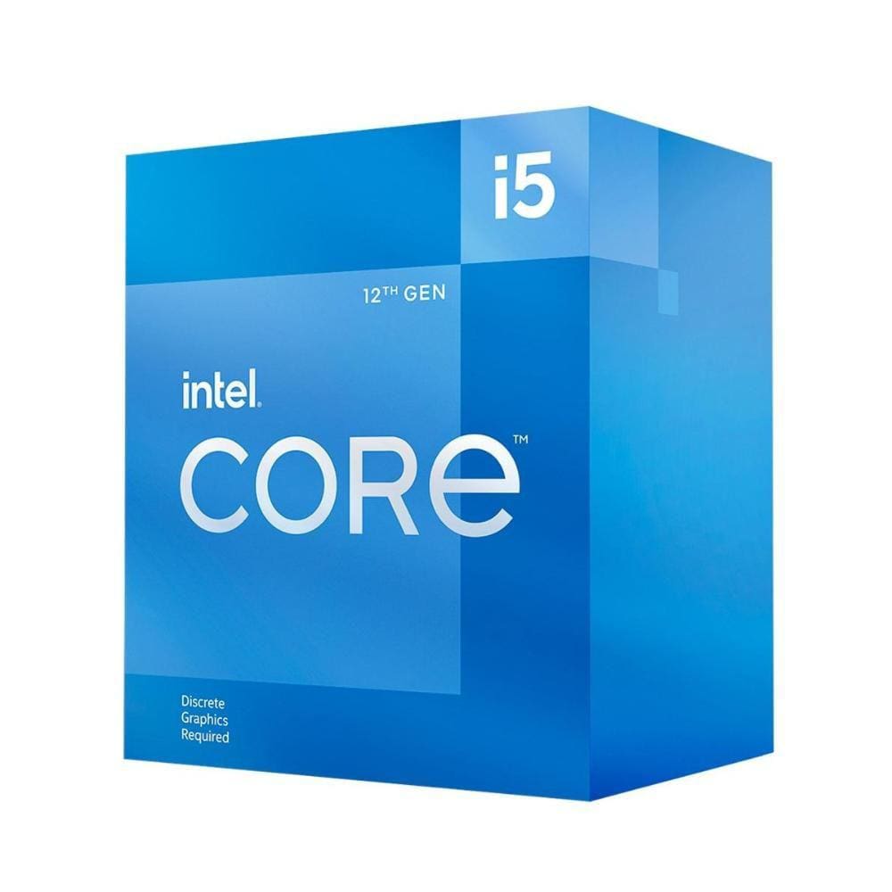 Intel® Core i5 12400F - LGA 1700 - 2.5GHz (Turbo 4.4GHz) - Cache 18MB - 12ª Geração - BX8071512400F