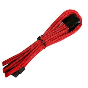 Cabo Extensor 8 pinos - para Alimentação de Placa Mãe de 8 Pinos 45cm - Vermelho - AeroCool EN54843