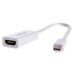 Cabo Adaptador Mini DisplayPort para HDMI - 15cm (DisplayPort M X HDMI F) - Comtac 9284