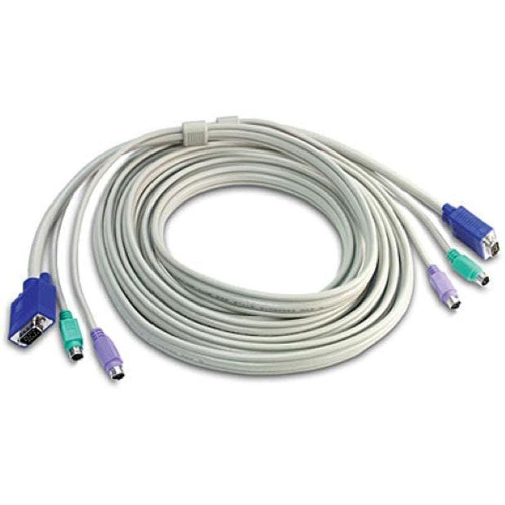 Cabo KVM PS2/VGA TrendNet TK-C15 - 4,5 metros