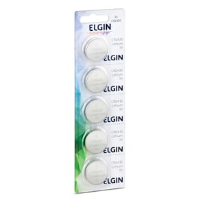 Bateria de Lítio CR2430 Elgin 82304 - Cartela com 5 unidades