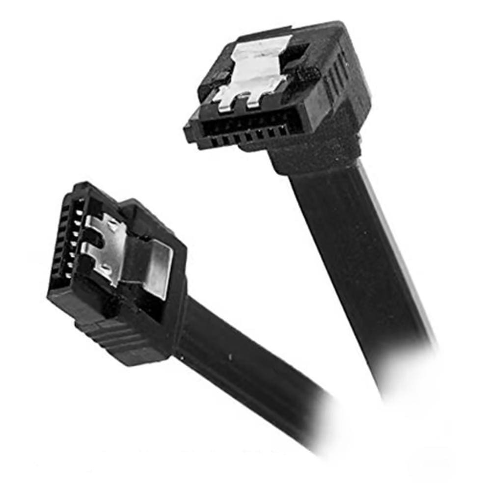 Cabo SATA 3 - 6 Gb/s - 45cm - Preto