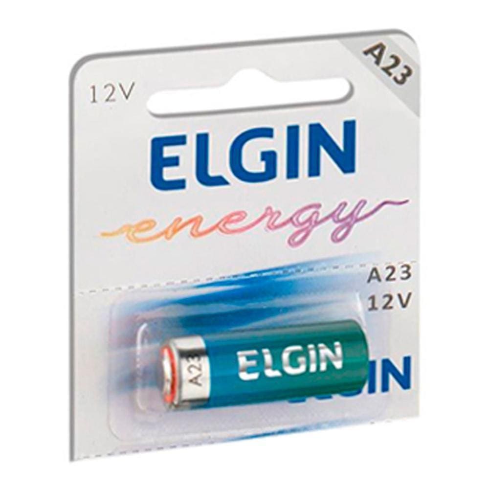 Bateria Alcalina A23 Elgin 82195 - Unidade