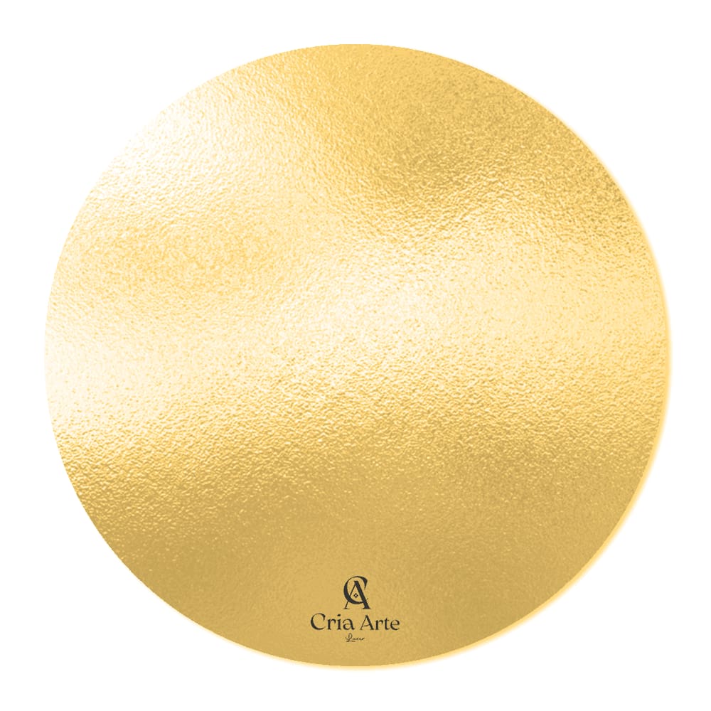 Cake Board Dourado - Cria Arte Laser