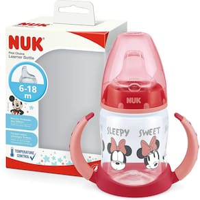 Copo de Treinamento Transição 150ml First Choice Controle de Temperatura Menino e Menina Nuk