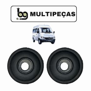02 Coxim Superior Amortecedor Mercedes Benz Sprinter 1997 A 2007 Dianteiro