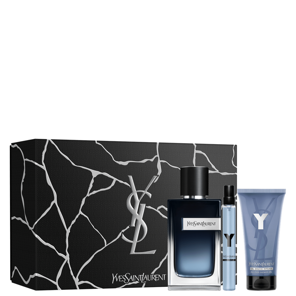 Conjunto Y Yves Saint Laurent Masculino (3 Produtos)