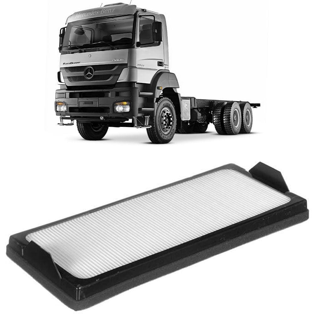 Filtro Ar Condicionado MB Axor OM926 OM457 05 a 23 Tecfil