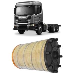 Filtro Ar Primário Scania G360 P114 P250 WEGA WAP-112
