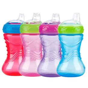 Copo Transição Antivazamento Bico Silicone 300ml Nuby