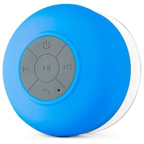 Mini Caixa De Som Bluetooth A Prova D`Agua Azul