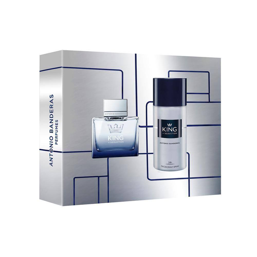 Kit King of Seduction Banderas Masculino - Eau de Toilette 100ml + Desodorante 150ml