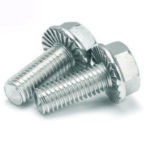Parafuso Sextavado Flangeado M10 X 25 Serrilha Sae1045 100Un