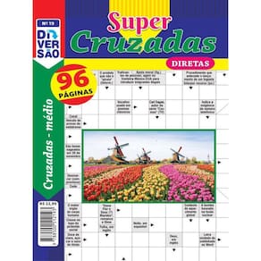 Livro Coquetel Diversão Super Cruzadas Diretas Ed 19