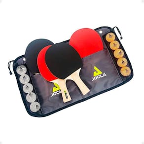 Conjunto de raquetes de tênis de mesa Family Set - maleta com 4 raquetes e 10 bolas