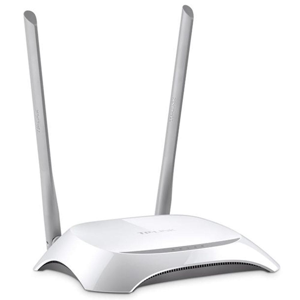 Roteador Wi-Fi TP-Link TL-WR840N - 300Mbps - 2 Antenas fixas de 5dBi - Reg. Anatel: 03356-15-03177