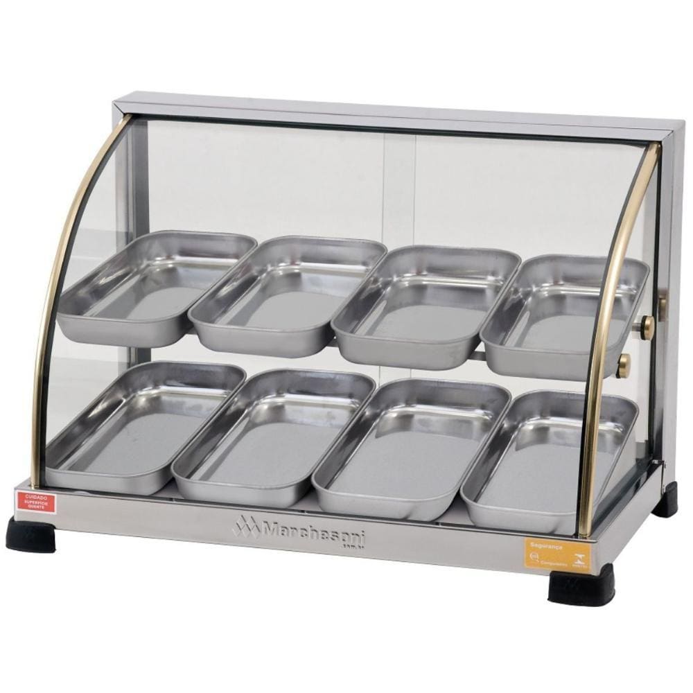 Estufa Para Salgados 8 Bandejas Dupla com Inmetro 110v E 220v - Marchesoni
