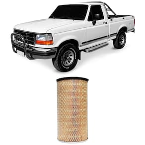 Filtro Ar Ford F1000 E-max 85 A 92 Metal Leve