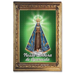 Santinho Nossa Senhora Aparecida 100 un. oração no verso