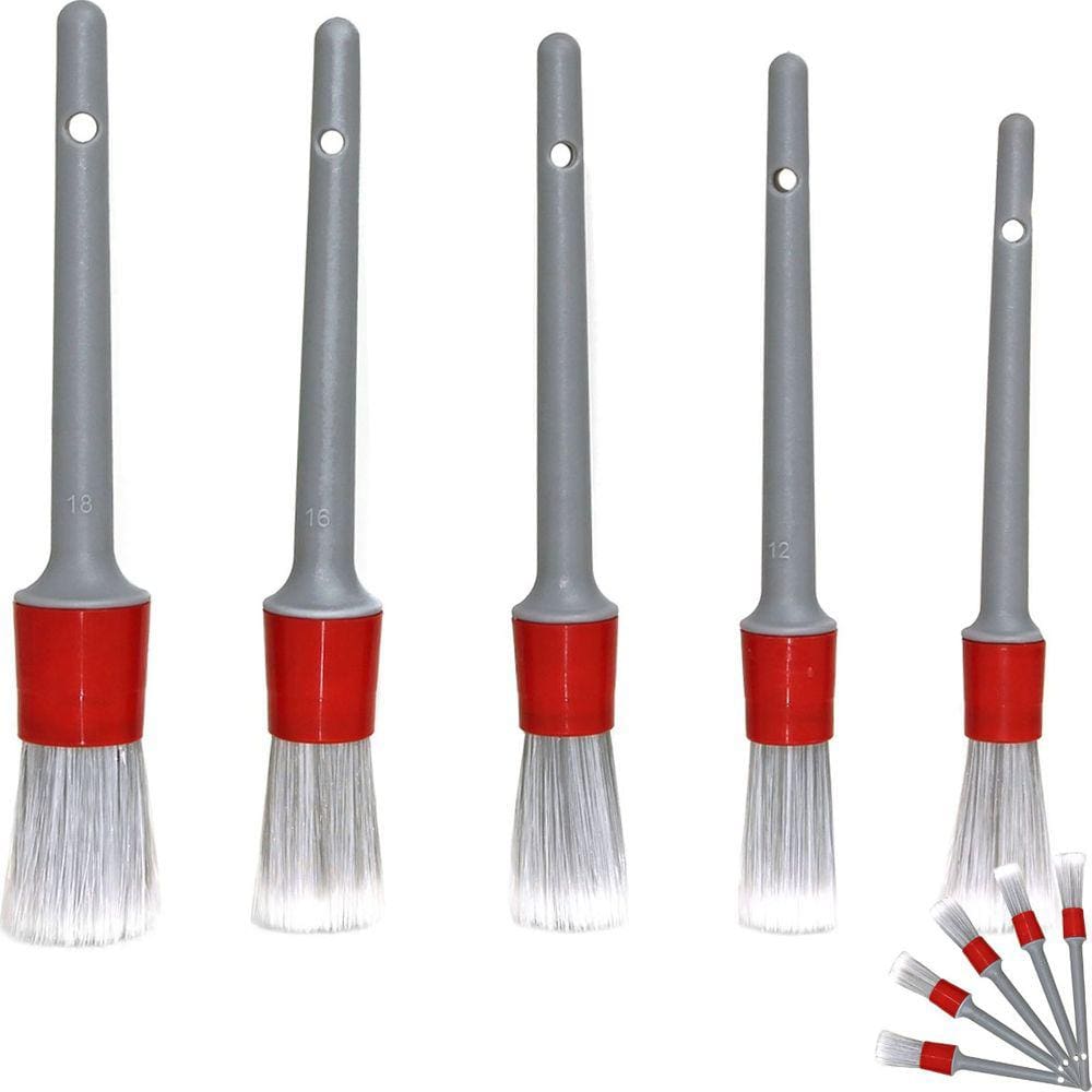 Kit Pincel Rotta 376 Detalhamento Automotivo Parte Interna