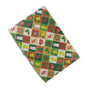 Caixa De Natal 6 Brigadeiros - Modelo 2 - Kit 25Und