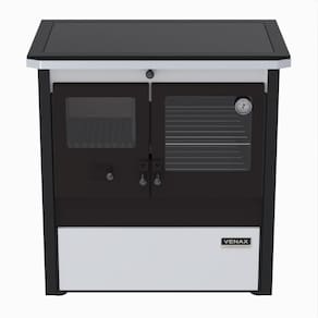 Fogao a Lenha Venax n 1 Le Corbusier Dupla Combustao Branco