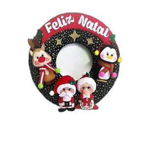 Guirlanda Papai Noel Enfeite Natal Decoração Casa
