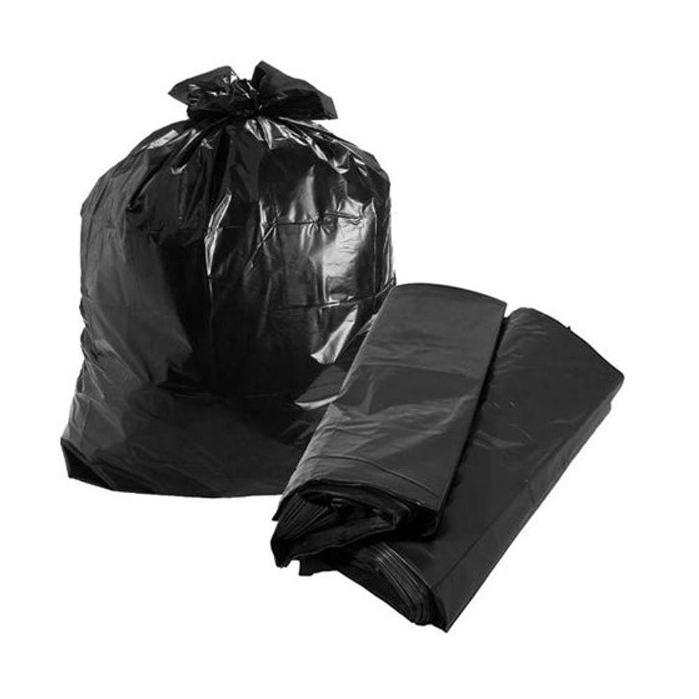 Kit Saco de Lixo Preto 50 Litros Reforçado c/ 50 unidades