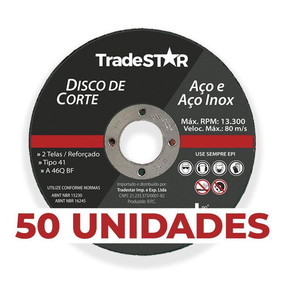 Disco de Corte Metal 115x1,0mm Alta Qualidade