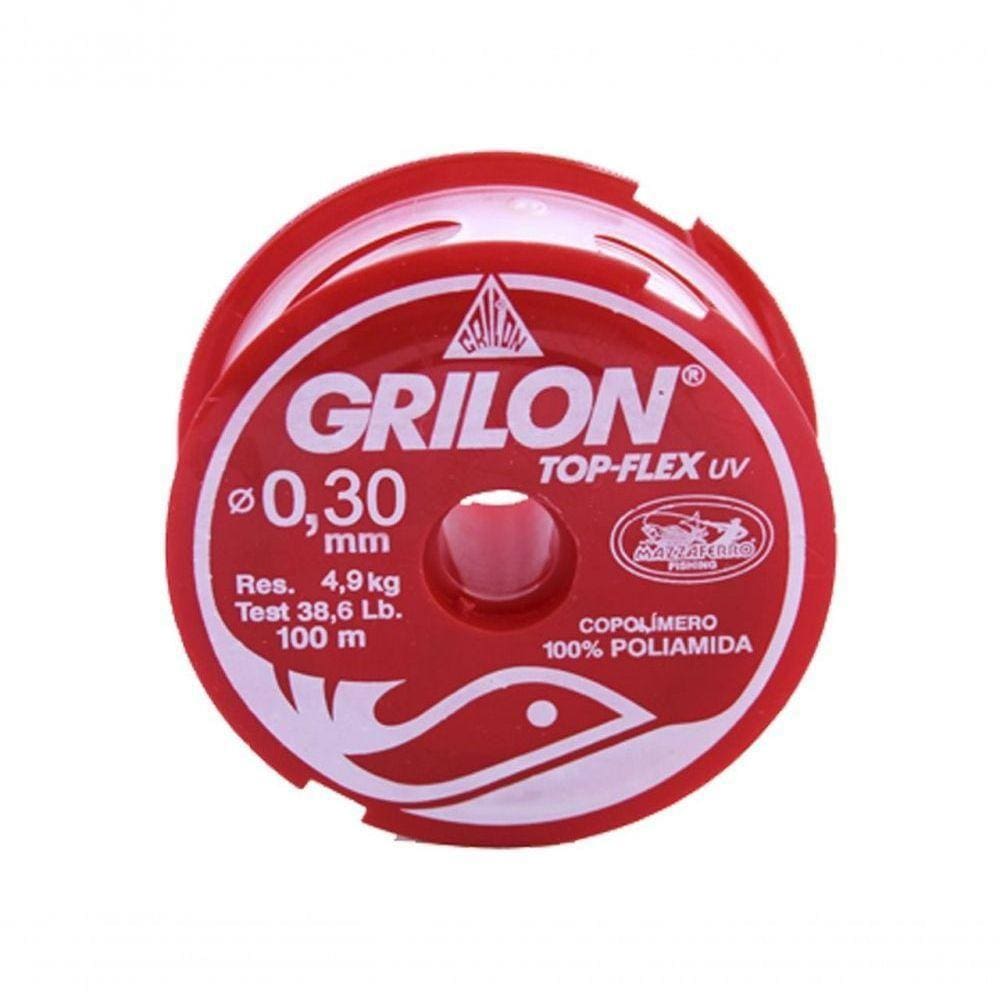 Linha Pesca Grilon Uv Br 0,30Mmx100M C-5Pcs