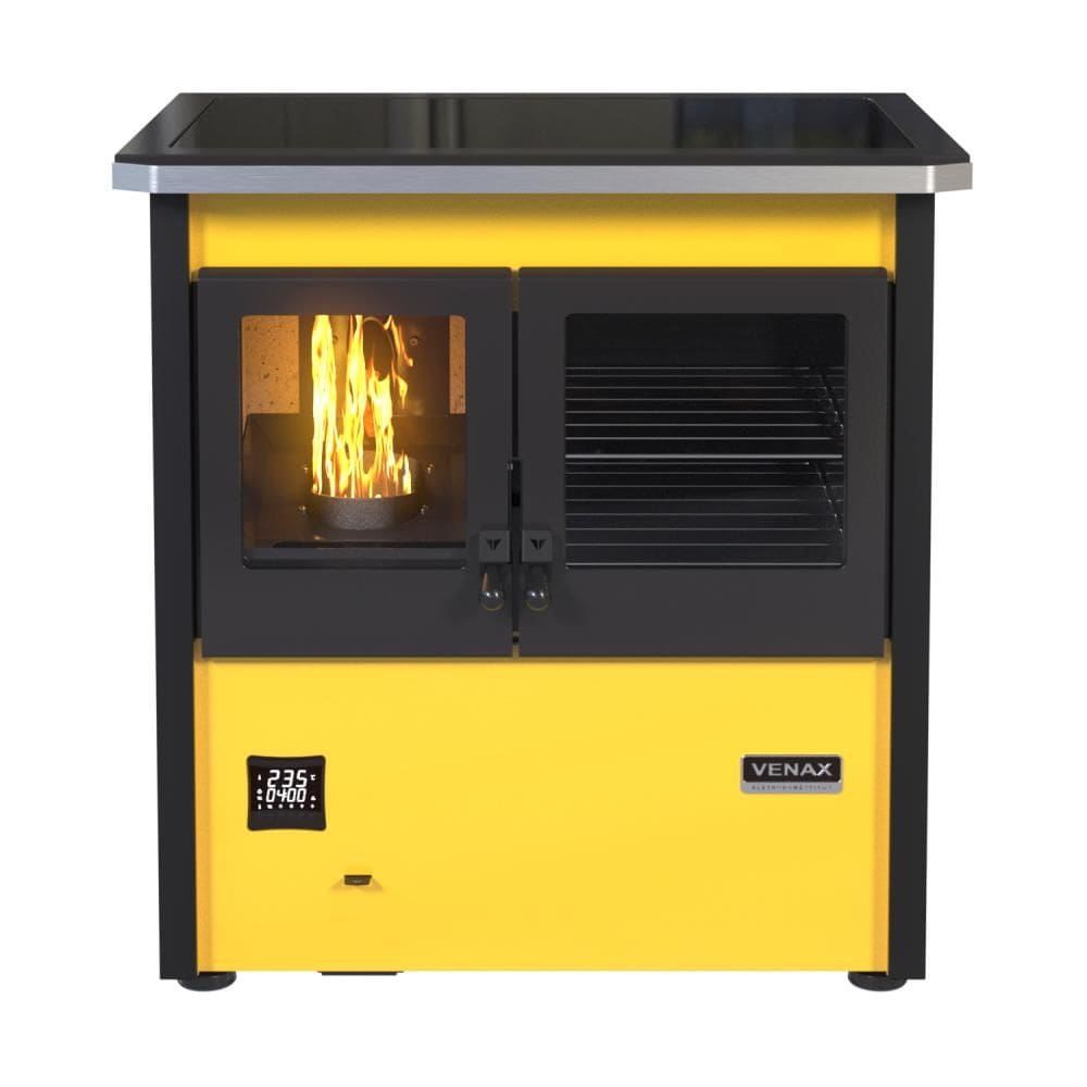 Fogao a Pellets Venax n 1 Le Corbusier Amarelo