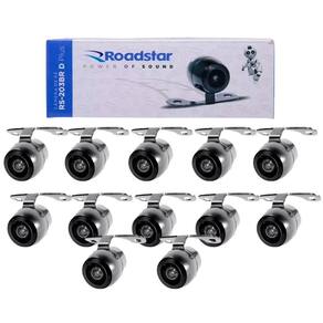 Kit 12 Câmeras De Ré Roadstar Dinâmica Tipo Borboleta - RS203BR