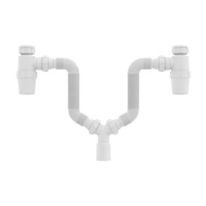 Sifão Duplo Sanfonado Extensível Censi Com Copo Horizontal B