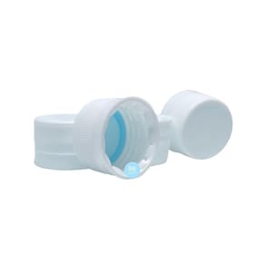 Tampa Lacre Branca 28mm | Alta Qualidade | Livre de BPA | 100 Unidades
