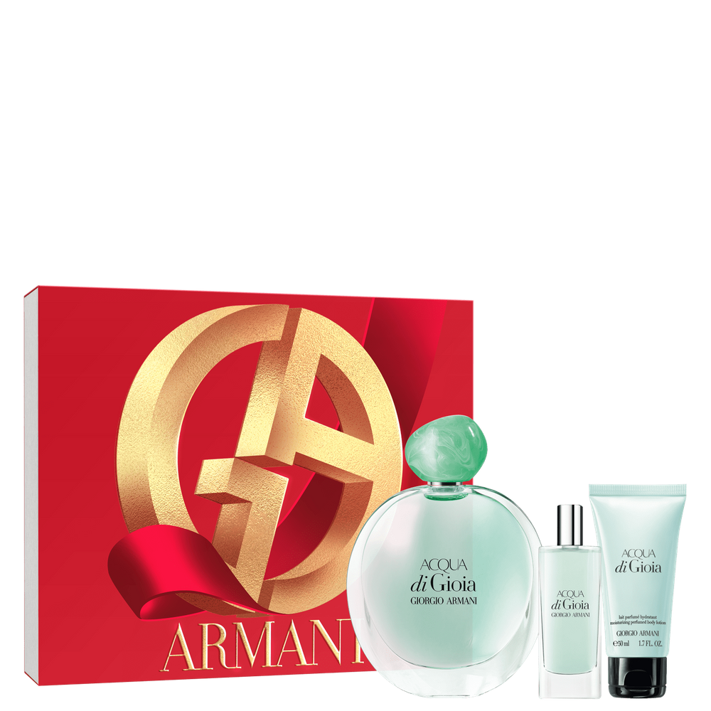 Conjunto Acqua di Gioia Giorgio Armani Feminino (3 Produtos)