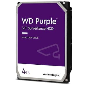 Hd Western Digital Purple 4Tb Sata Iii 3,5 5400Rpm Wd40Purx