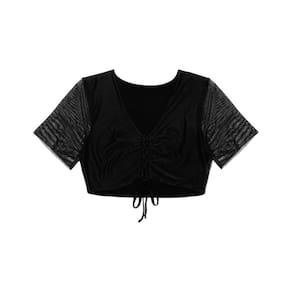 Blusa cropped juvenil menina - modinha infantil